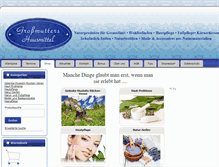 Tablet Screenshot of grossmutters-hausmittel.de